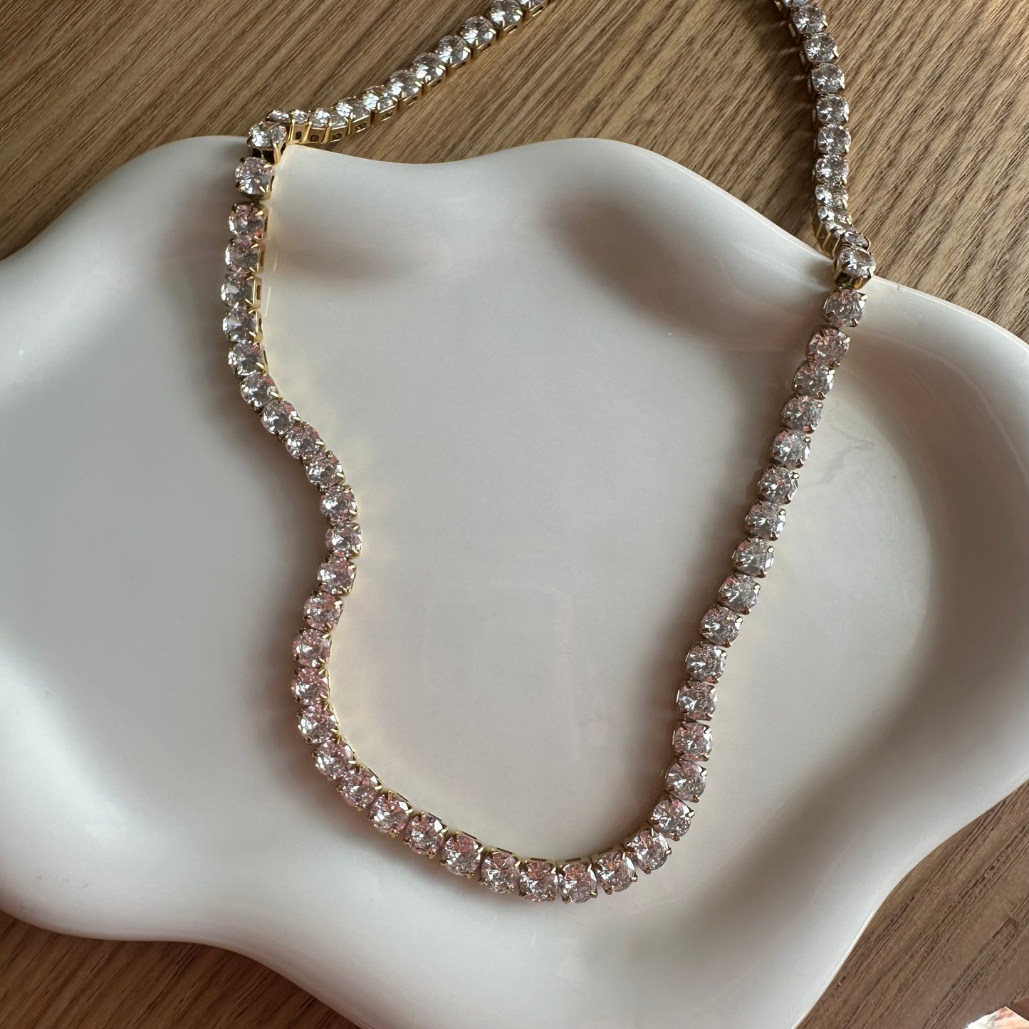Gema Tennis Necklace