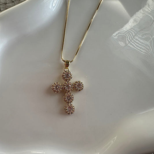 Des Mini Cross Necklace