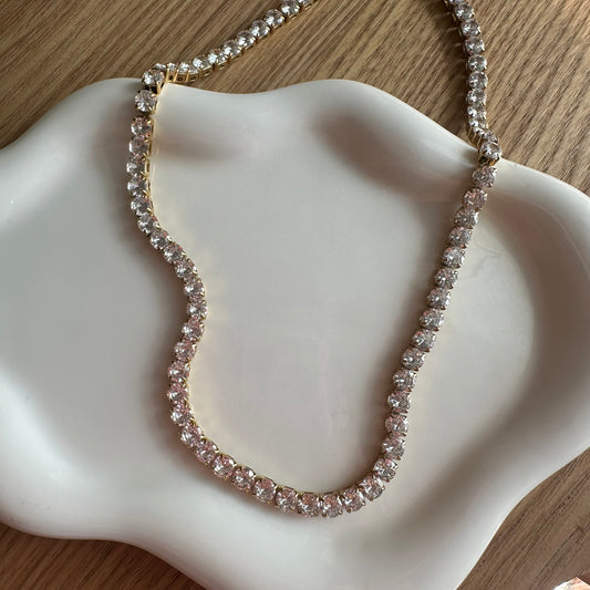 Gema Tennis Necklace