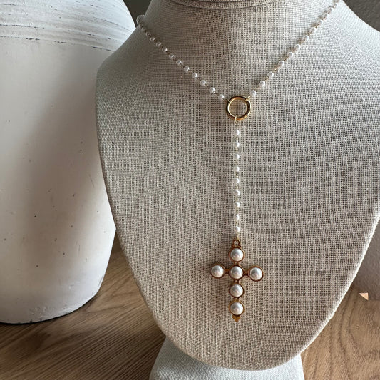 Clarissa Cross Necklace